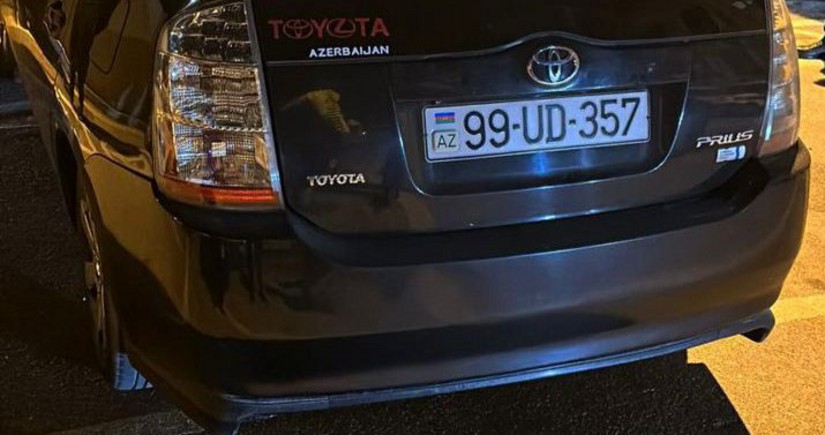 Suraxanıda “Prius” markalı avtomobildə narkotik vasitə aşkarlanıb 