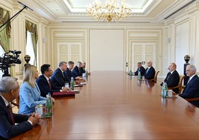 President Ilham Aliyev receives Governor of Astrakhan Oblast of Russian Federation