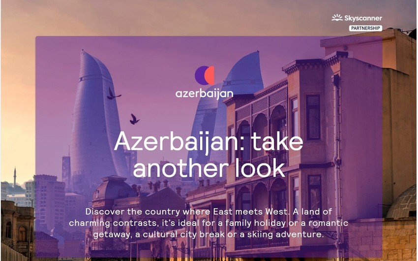 Бюро по туризму Азербайджана начало сотрудничество с платформой Skyscanner 