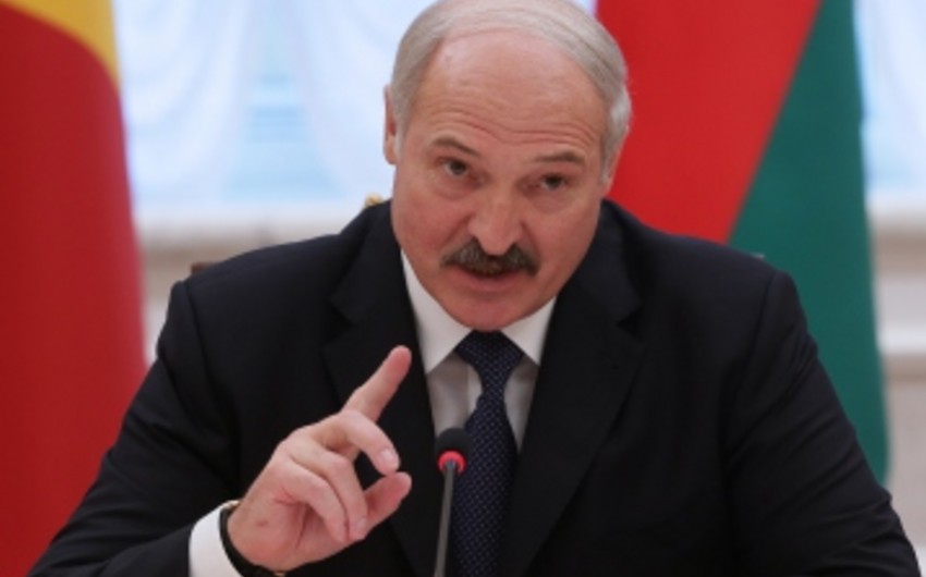 Lukaşenko: Heç kəsə Belarus xalqını və dövlətini aşağılamağa icazə verilməyəcək