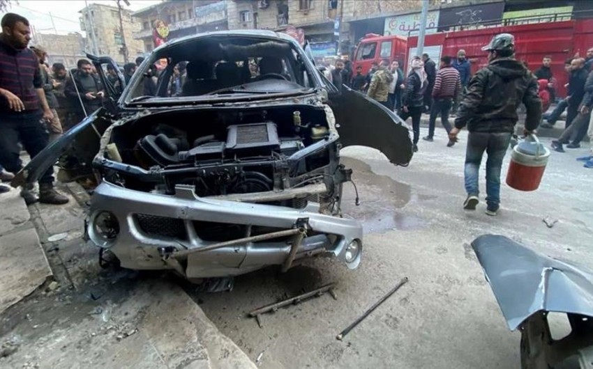 1 civilian dead, 3 hurt in NW Syria terror attack