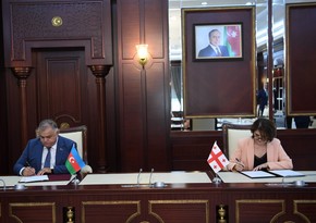 Azərbaycan və Gürcüstan parlamentlərinin Mədəniyyət komitələri arasında memorandum imzalanıb