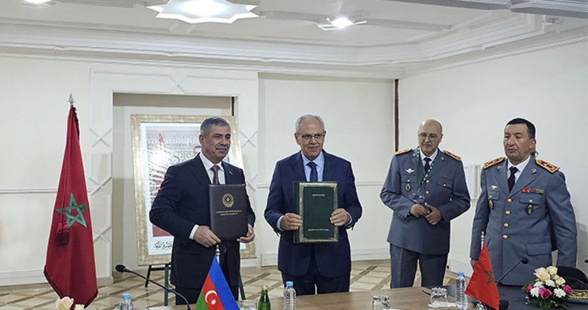 Azerbaijan and Morocco sign agreement on military cooperation