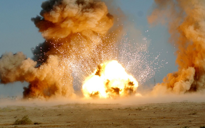 Defence Ministry: Enemy ammunition depot exploded