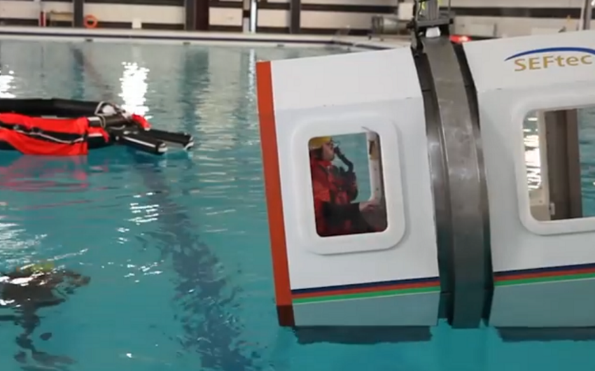 SOCAR launches trainings for employees working at the sea - VIDEO