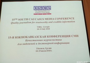 Tbilisi hosts OSCE regional media conference