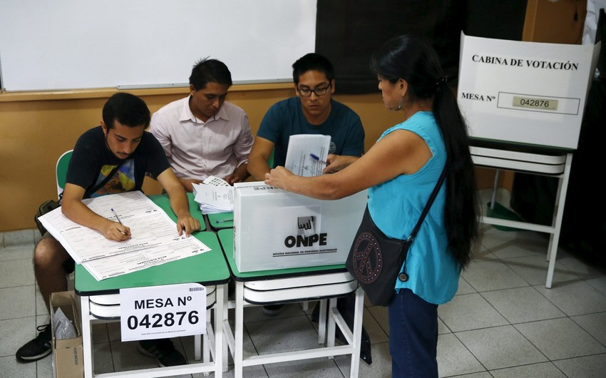 В Перу началось голосование на выборах президента, парламента и губернаторов