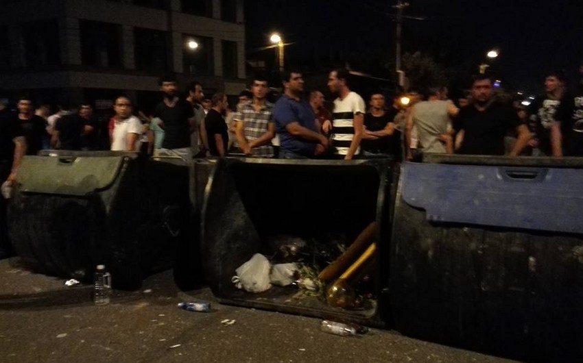 Yerevan polisi etiraz aksiyasında iştirak səbəbiylə 136 nəfəri saxlayıb