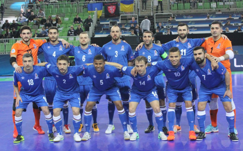 Сборная Азербайджана по футзалу завершила борьбу на чемпионате Европы
