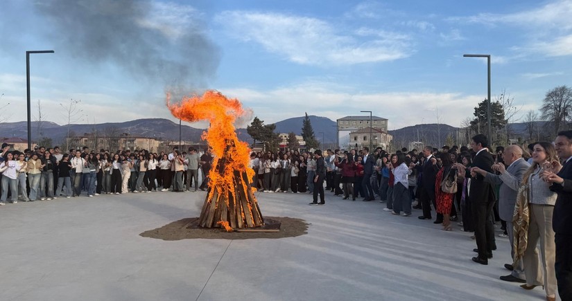 Qarabağ Universitetində Novruz bayramı münasibətilə tədbir və konsert proqamı təşkil edilib