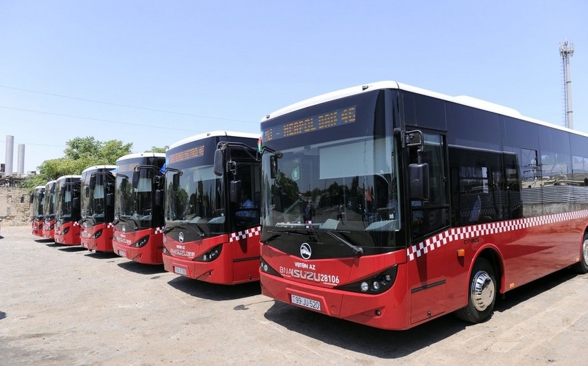Bakıda 46 nömrəli marşrutda avtobusların hərəkət sxemi dəyişdirilir