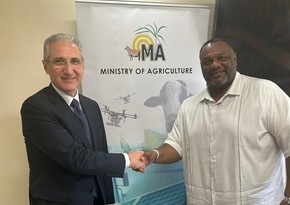 COP29 president meets with Barbados minister of agriculture