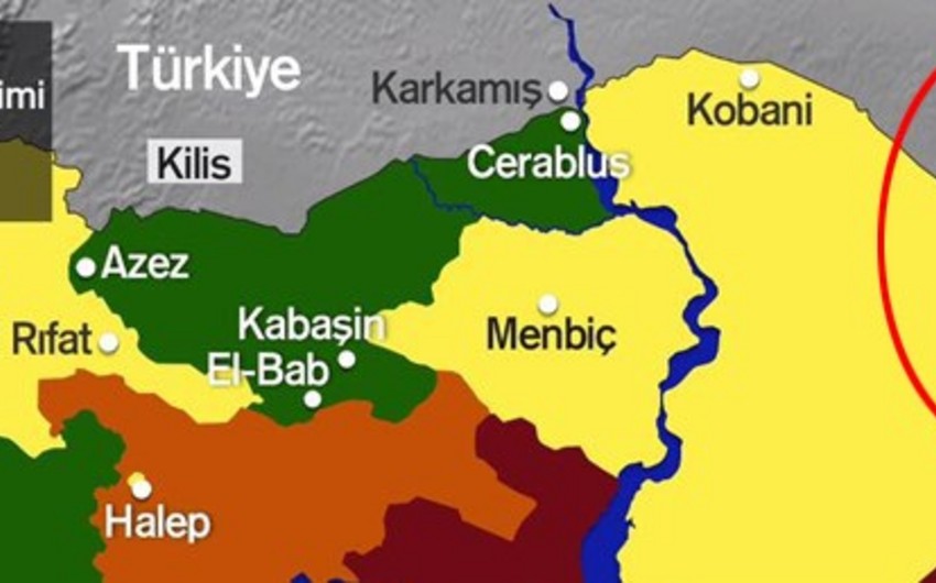 Türkiyə terrorçuların nəzarəti altında olan bölgəyə zirehli texnika cəmləyib