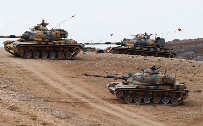 Türkiyə Silahlı Qüvvələri Azez bölgəsi istiqamətində hərəkətə keçib