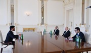 President Ilham Aliyev receives President of International Automobile Federation