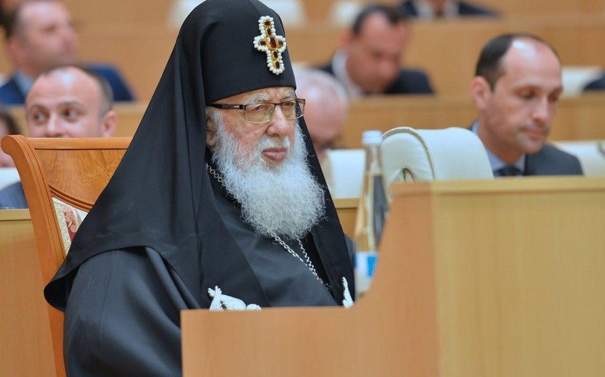 Georgian Patriarch thanks Azerbaijan