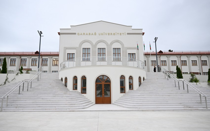 Növbəti üç ildə Qarabağ Universitetinin yeni tədris korpusları inşa ediləcək