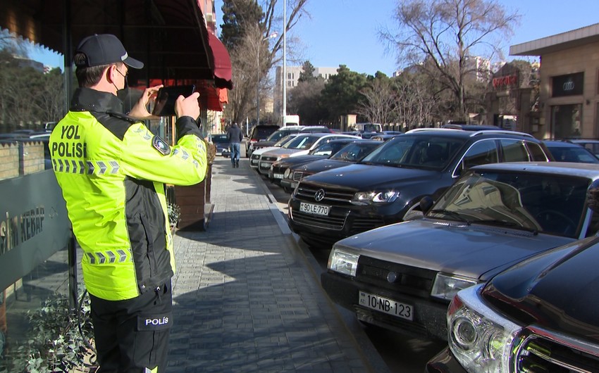 В Баку за незаконную парковку оштрафованы еще 175 человек