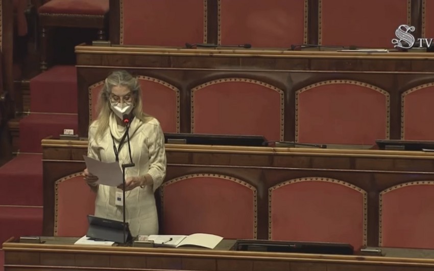 Italian Senator voices statement on Khojaly genocide 