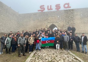 Азербайджанские сотрудники офиса UNDP посетили Шушу