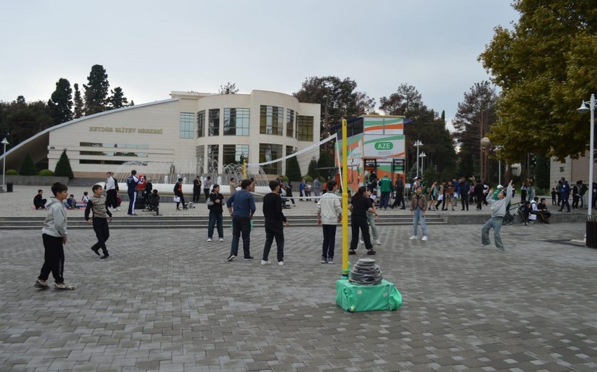 Gənclər və İdman Nazirliyi “Sağlam həyat” layihəsi çərçivəsində Göygöl və Naftalanda tədbir keçirib