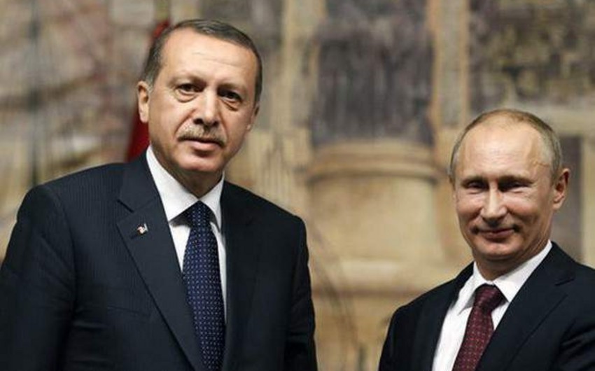 Peskov: Putin və Ərdoğan Türk axını layihəsinin həyata keçirilməsi məsələsini müzakirə edib