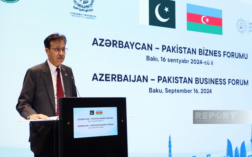 Pakistan's ambassador urges business communities of Azerbaijan and Pakistan to boost investments