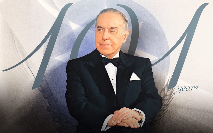 Azerbaijan celebrates 101st anniversary of national leader Heydar Aliyev