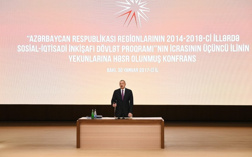 Президент Ильхам Алиев: В Азербайджане сформировался сильный и активный национальный предпринимательский класс