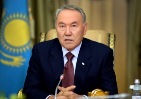 Nursultan Nazarbayev Azərbaycan Prezidentini təbrik edib