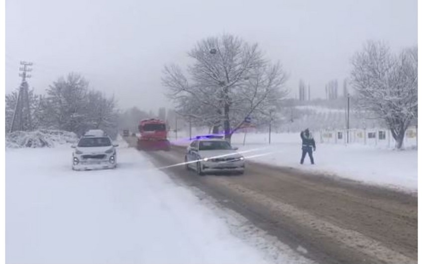 ГДП сообщила о ситуации на дорогах в связи со снежной погодой