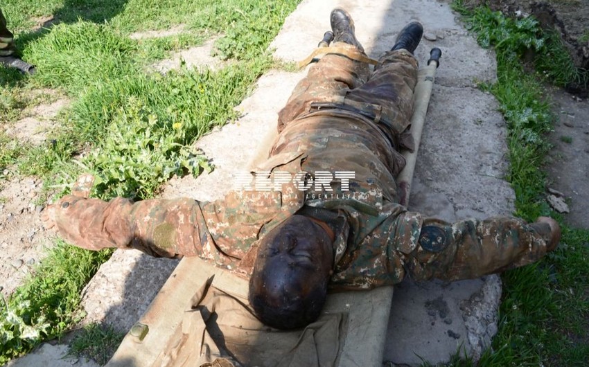 Ermənistan ordusunun kəşfiyyat bölüyünün komandiri məhv edilib - FOTO