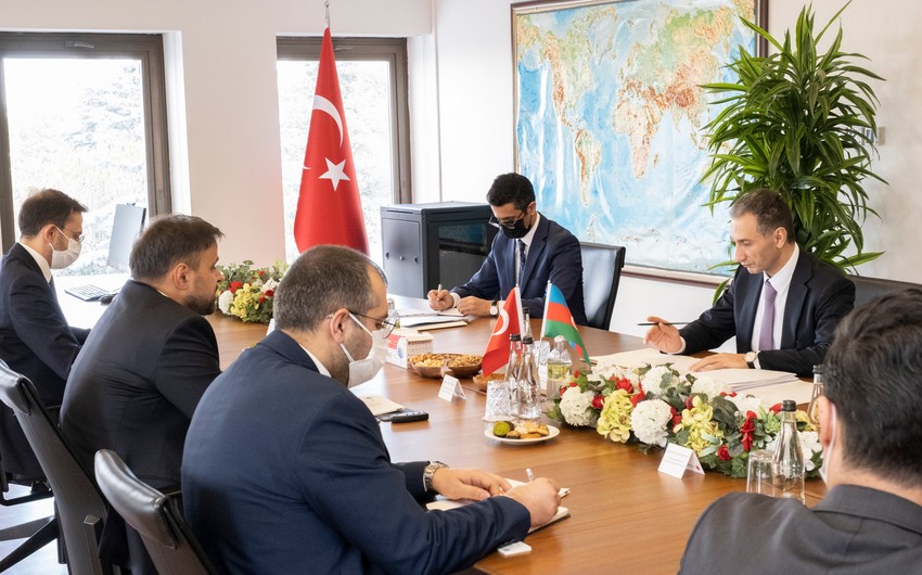 Azerbaijani minister meets with head of Turkish ICT company