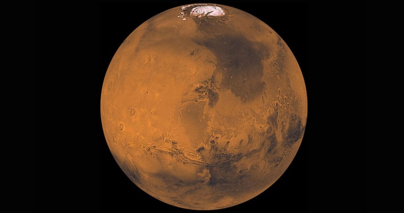 На Марсе обнаружили новый гигантский вулкан
