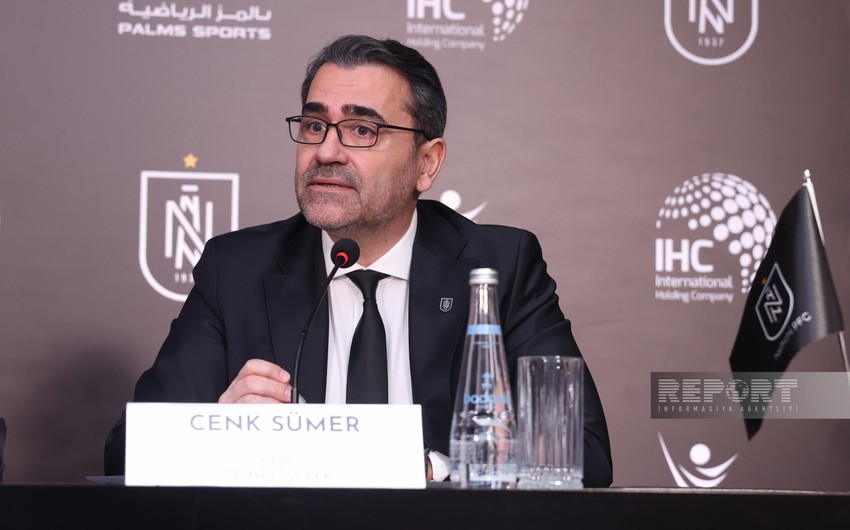 Дженк Сюмер: Уверены, что спонсорское соглашение с Palms Sports принесет успех Нефтчи