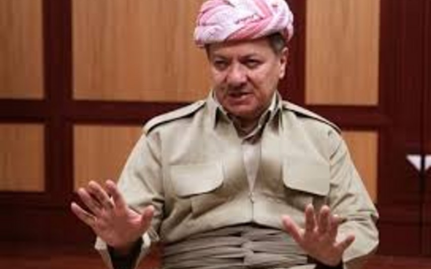 Məsud Bərzani terrorçu PKK-nı ittiham edib