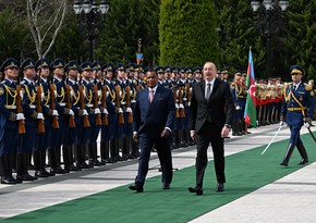 Official welcome ceremony held for President of Republic of Congo Denis Sassou Nguesso