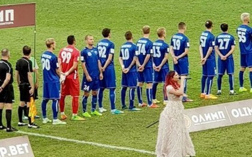 Nijni Novqorodun ukraynalı futbolçusu Rusiya bayrağından üz çevirib