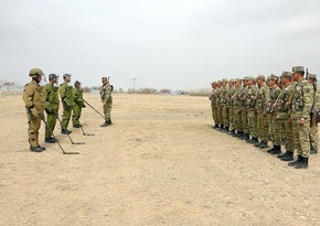 В инженерных частях Отдельной общевойсковой армии проходят занятия