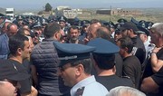 Протестующие в Армении перекрыли межгосударственную трассу в Грузию