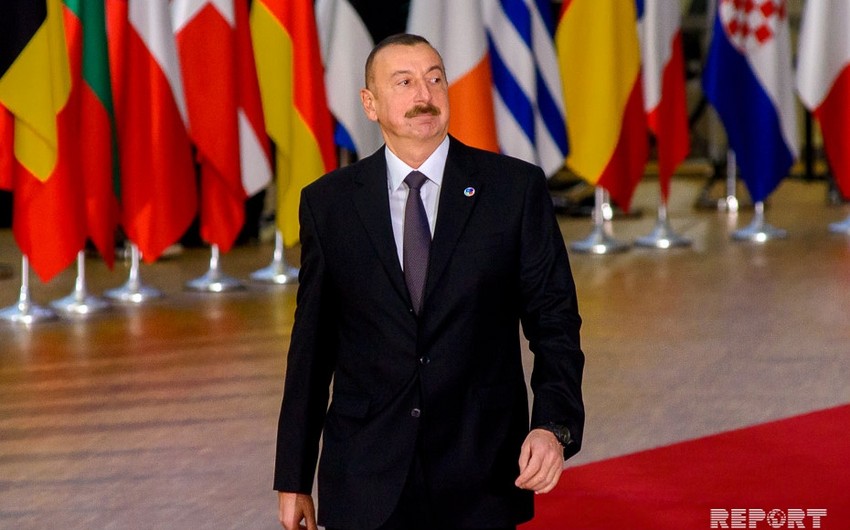 Президент Ильхам Алиев: Уверен, что в предстоящие годы сотрудничество между Азербайджаном и Европейским Союзом будет успешно продолжаться