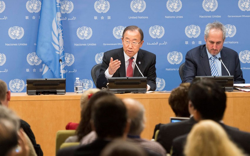 ​Ban Ki-moon urges leaders of Ukraine, Russia, Germany and France to respect agreement to resolve Ukrainian crisis