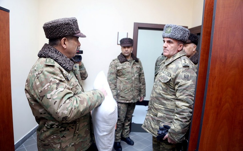 Defense Minister attends opening of new residential complexes of frontline military units - PHOTO - VIDEO