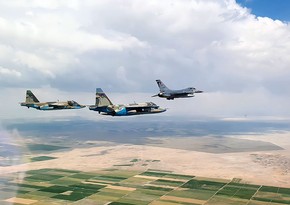 Азербайджанские пилоты успешно выполнили задачи на учениях Анатолийский орел - 2022