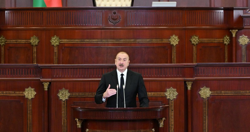 Azerbaijani President highlights certain challenges facing country as he addresses Milli Majlis