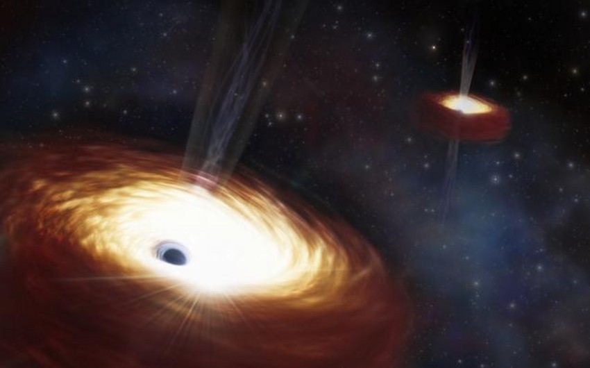 Астрономы обнаружили самую тяжелую двойную черную дыру