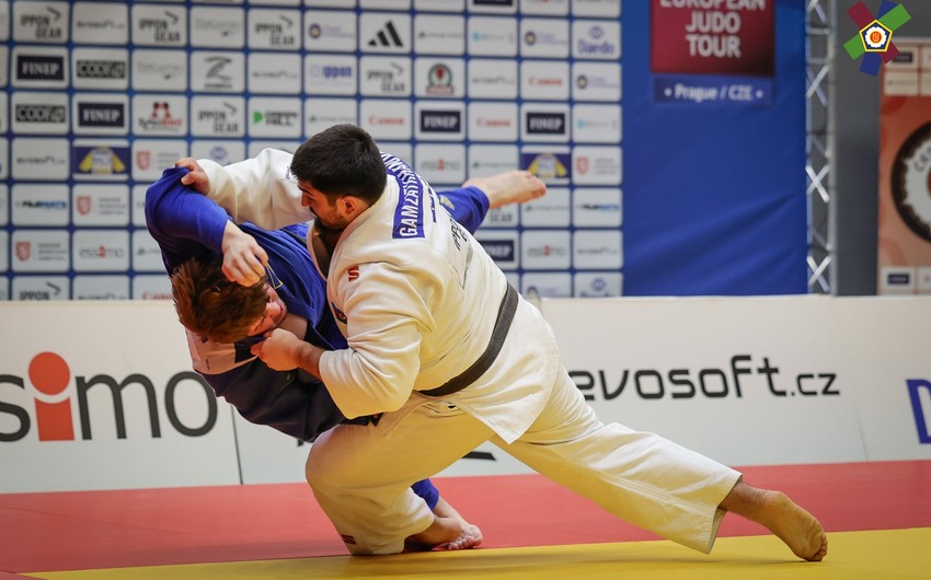 Azərbaycan cüdoçuları Çexiyada üç medal qazanıblar