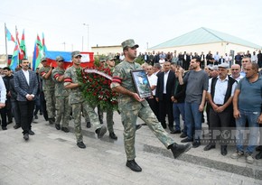 В Локбатане прошли похороны шехида Первой Карабахской войны Тарлана Рустамова