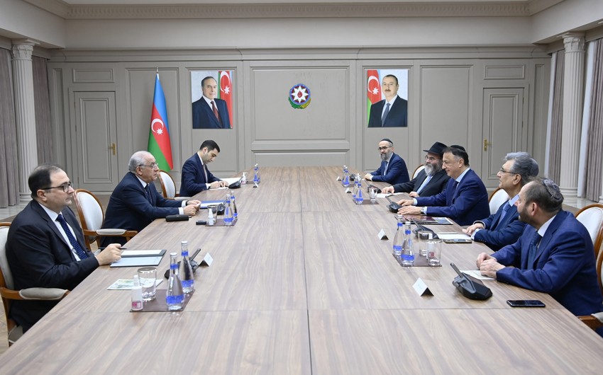 Prime Minister Ali Asadov meets with President of World Congress of Bukharan Jews
