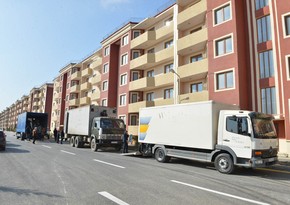 В поселке Умид вынужденным переселенцам сданы в пользование новые жилые здания